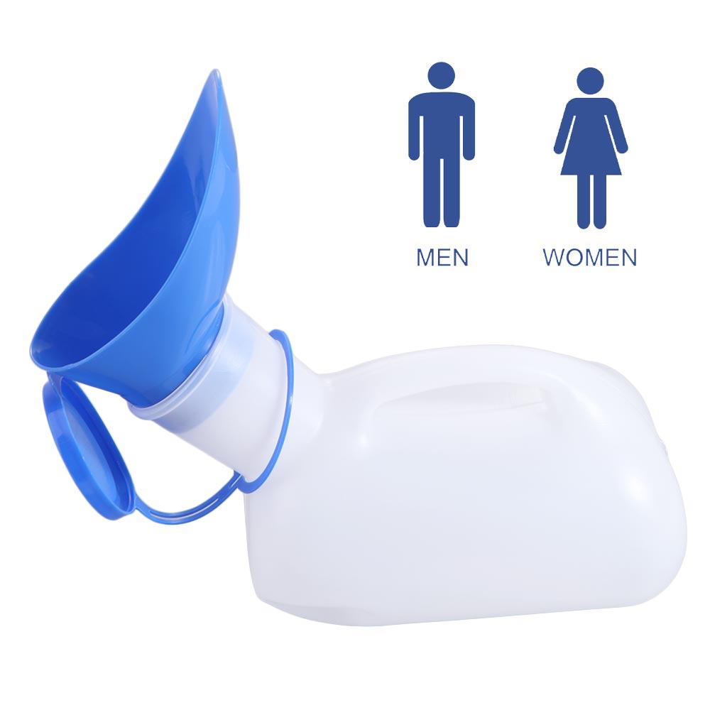 Pee Storage Tool Mobile Toilet 1000ml Car Urine Bottle Journey Urinal  Female Male