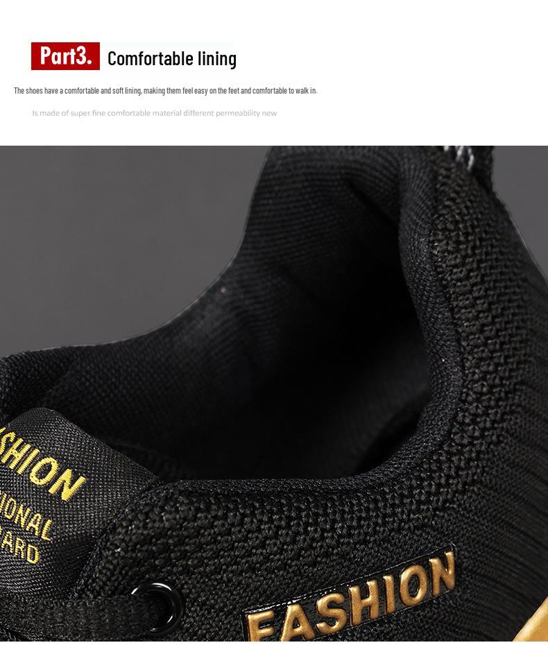 Übergröße Unisex Leichte Atmungsaktive Herbst 2025 Sneaker zum Laufen