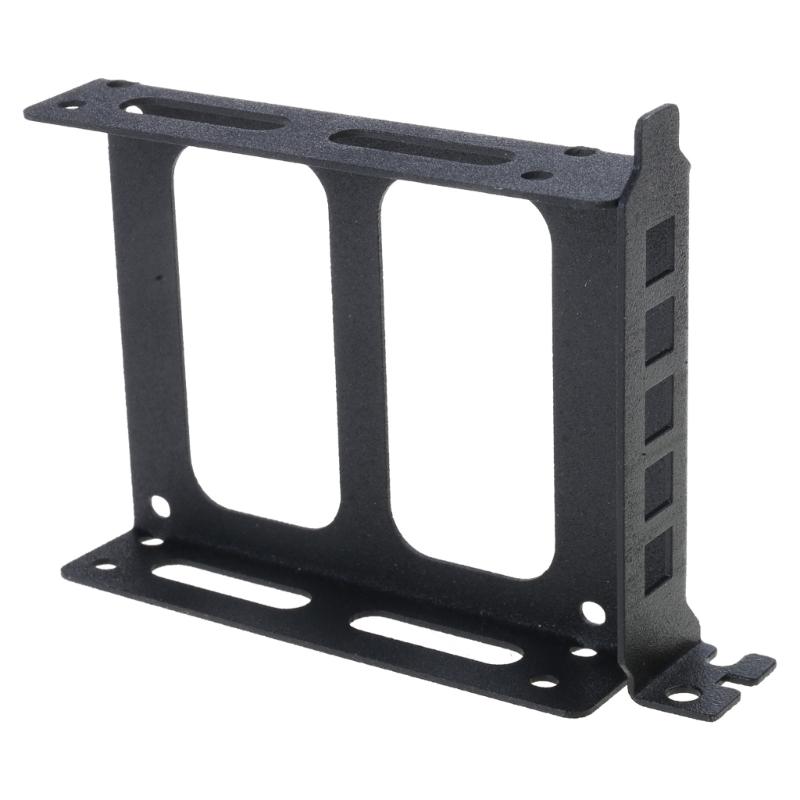 

PC Internal Hard Drive Holder 2.5 3.5 SSD HDD Holder Solid SSD &Mechanical Disk Support with Enhances Cooling Design