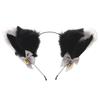 Realistic Plush Cat Ears Headband Furry Cosplay Hair Hoop Anime Headband  Daily Wear