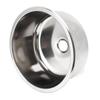 295x130mm RV Sink 304 Stainless Steel Round Rust Resistant Large Capacity for Yacht Motorhome