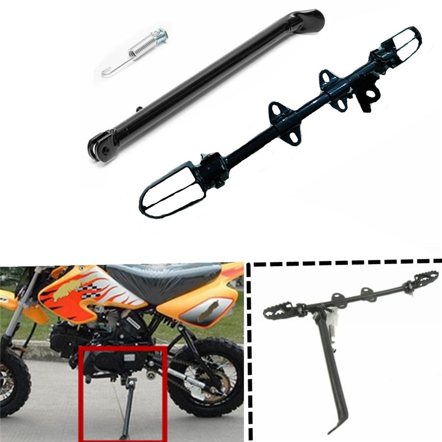 PIT DIRT BIKE SIDE STAND FOOT PEG REST 125cc 110cc 140cc FOOTRESTS FOOTPEGS REST125CC