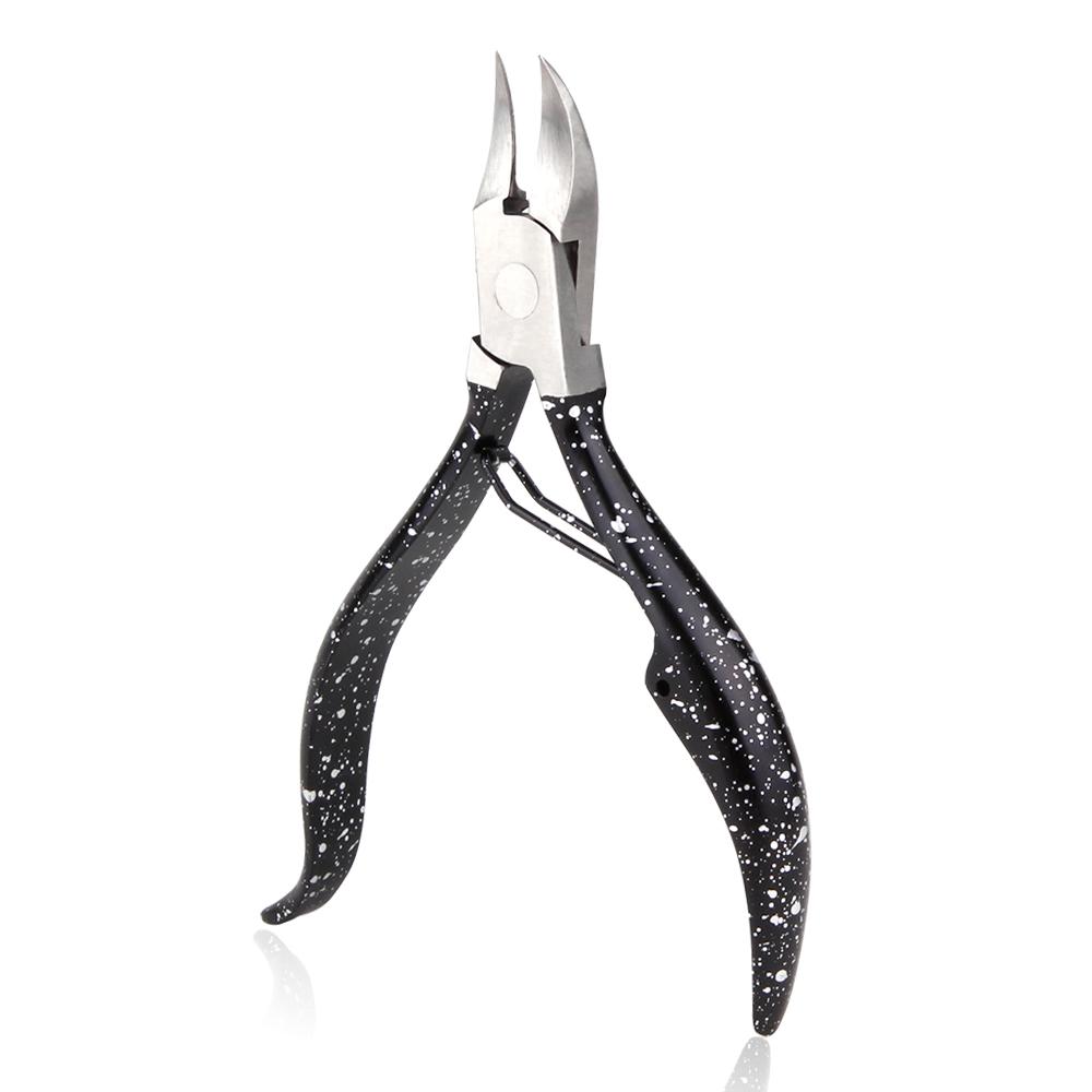 Cortacutículas Profesional Alicates Tijeras Empujador de Manicura Tenazas de Pedicura Removedor de Piel Muerta Herramientas para el Crecimiento de Cutículas