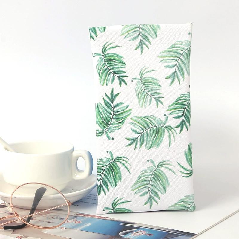 1PC Floral Print Anti Pressure Storage Bag Eyewear Protector Oil Painting Portable Glasses Case Box Storage Bag Sunglasses Box
