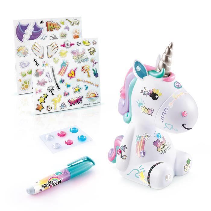 Licorne à décorer - CANAL TOYS - STYLE 4 EVER - Fille - Brille dans le noir