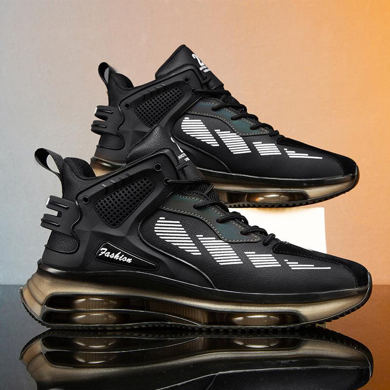 Men's shoes autumn running shoes air cushion breathable sports shoes men's sports students casual dad shoes shoes