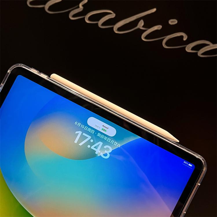 For iPad Air 2024 13 Inch M2 Clear Case for iPad Pro 12.9 6th Gen 2022 5th Generation 2021 2020 2018 Tablet Transparent Case