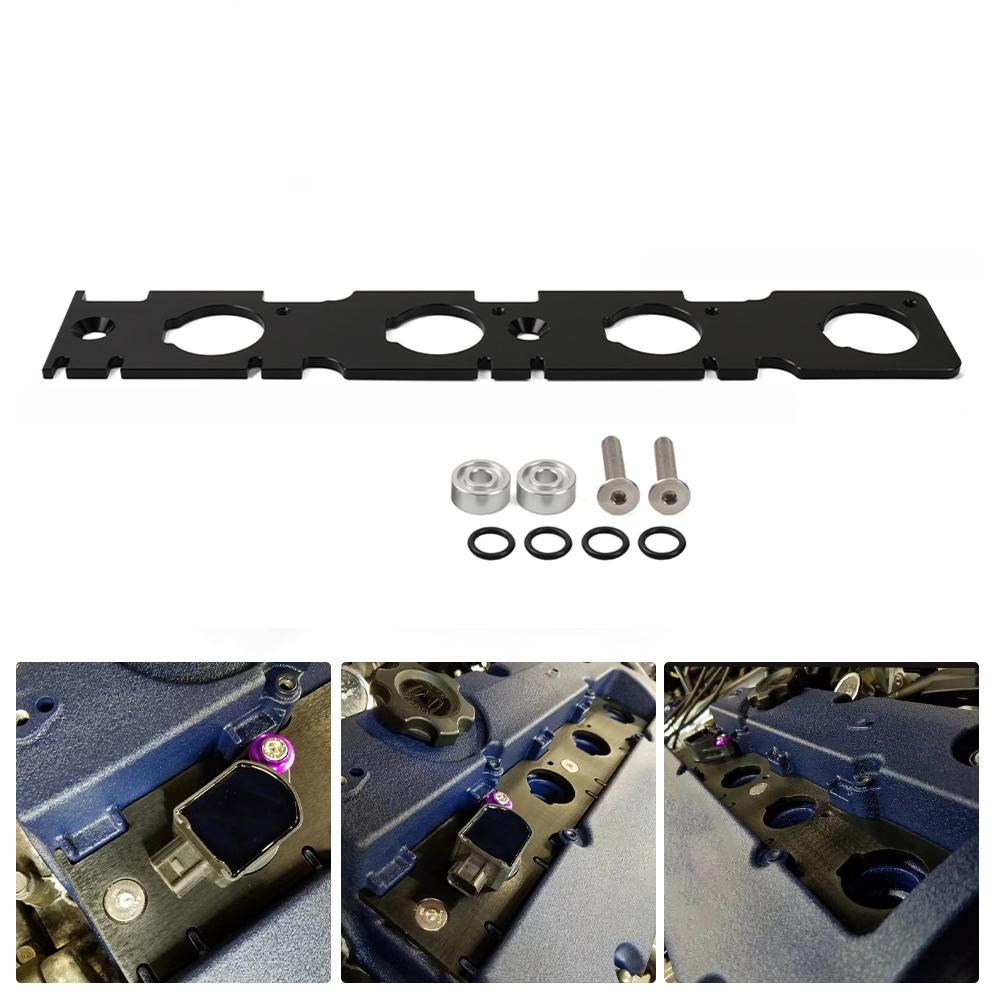 RASTP-H Series Coil On Plug Plate COP Conversion Kit Ignition Coil Brackets Aluminum For Honda K Series H22A H23A F20B RS-EM1050