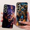 Hülle Für Samsung Galaxy A17 A37 A57 5G Cover Neue Stilvolle Blume Klare Weiche Silikon Handyhülle Für Samsung A 17 A 37 A 57 Stoßfänger