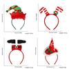 Christmas Headbands Colorful For Festive Parties With Santa And Tree Motifs For Ages All