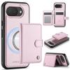 2 in 1 Detachable Business Magnetic Cards Solt Wallet Case For Google Pixel 10 Pro XL 9A 9 8 8A 7A Comfortable Grip Stand Cover