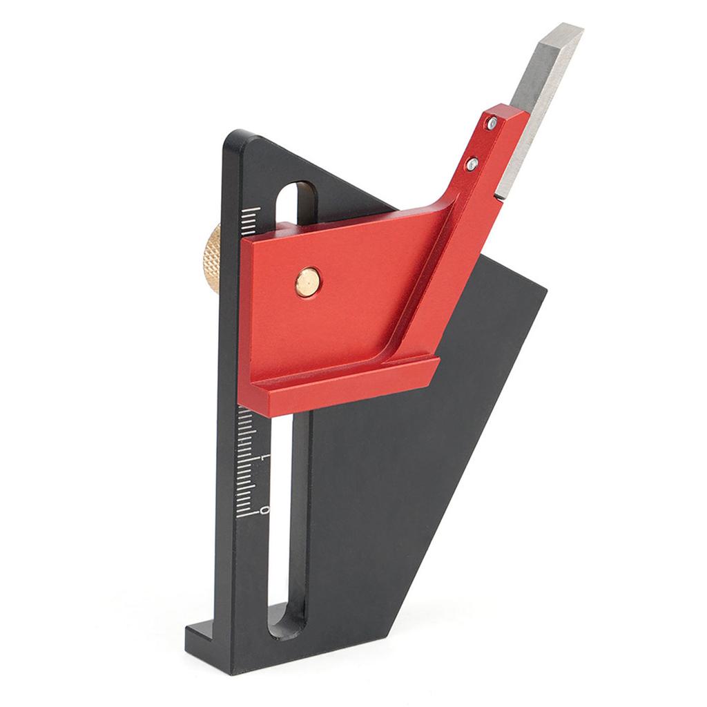 Woodworking Center Finder Scriber 12 Aluminum Alloy Carpentry Sawing Measuring Joint Making Tool