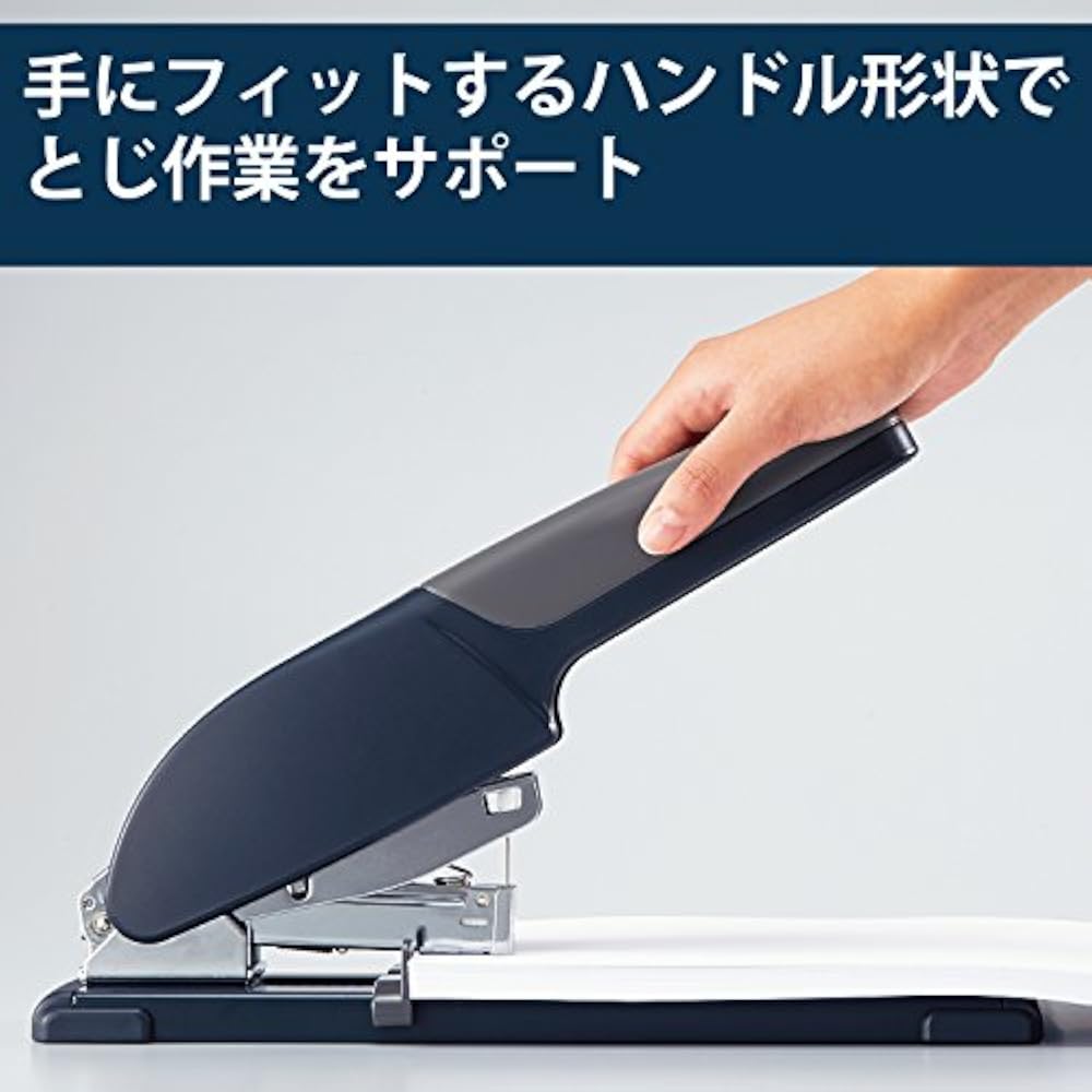Kokuyo (KOKUYO) Stapler Large Tabletop Strong Stapler, 100 Sheets, Latchkiss, 100 SL-M210