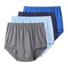 4pcs Big Size Underwear Men's L XL 2XL 3XL 4XL 5XL Briefs Large Underpants Middle-aged and elderly Cotton ComfortablePanties Male Shorts Knickers