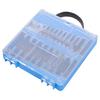 Industrial 150Pcs Mini Twist Drill Kit Includes Protective Case For Organized Storage In Workshops And Home Use