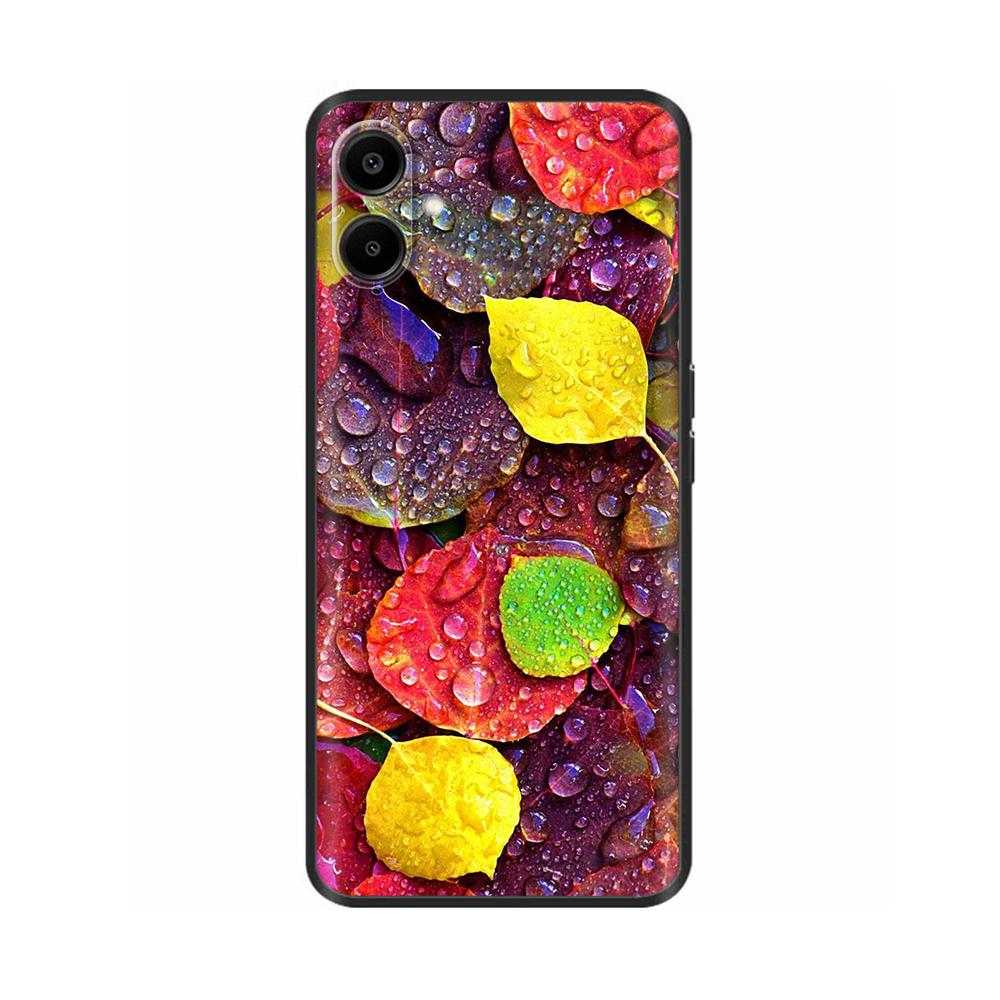 Für Samsung A06 Handyhülle Fundas Für Samsung Galaxy A06 A 06 A065F Rückseite Schutzhülle Stoßfest Silikon Stoßfänger Hülle