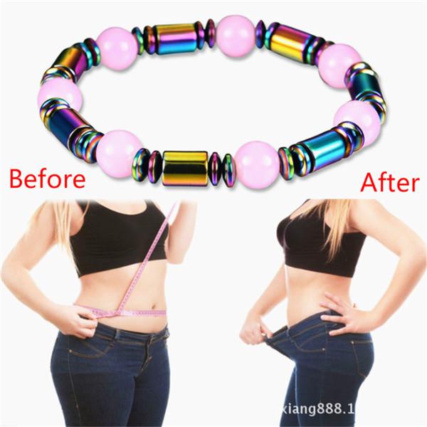 Buy Natural Black Gallstone Therapy Slimming Bracelet Fashion