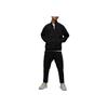 Jordan 23 Engineered Letter Print Half-Zip Fleece Collar Casual Sports Jacket Men Jackets Black DV7680-010