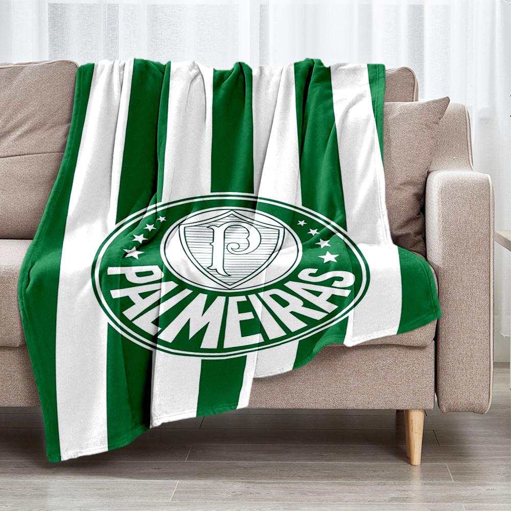 Palmeiras Motiv Aufdruck Decke - Perfekt für Sofa, Bett, Reisen & Outdoor | Maschinenwaschbar, Gemütlich & Langlebig.