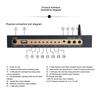 Convertisseur Décodeur Son 100-240V Système Décodeur Son Analogique Optique Coaxial Interface Multimédia HD 4K pour Cinéma Maison