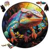 Unique Jigsaw Animal Wooden Puzzles For Adults Kids Mysterious Lion 3d Puzzle Gift Interactive Games Toy Educational Fabulous