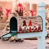 Christmas Mailbox Cover Winter Wonderland Snowman Mailbox Wrap Christmas Decorations for Home 2026 Navidad Gifts New Year 2026