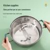 Silicone Heat-Resistant Casserole Handle and Steamer Lid Cover with Anti-Scald Gloves