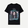 The Vampire Diaries Tryck Bomulls T-shirt Herr Sommar Personlighet Gata Rund Hals Kort Ärm Lös Herr Dam T-shirt