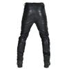 Mens Winter Motorcycle Riding Pants With Windproof Waterproof Coating Silicone Knee Pads Retro Style Protective Gear
