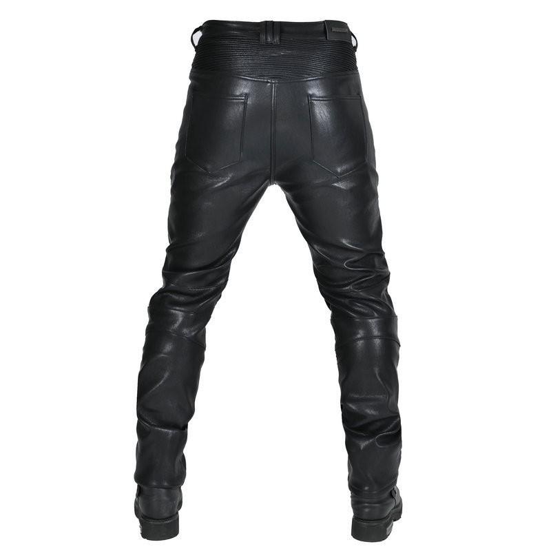 Mens Winter Motorcycle Riding Pants With Windproof Waterproof Coating Silicone Knee Pads Retro Style Protective Gear