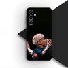 Handyhülle für Samsung Galaxy A35 A36 A55 A26 A05 A06 A14 A50 A51 A53 A54 A12 A13 A23 Hülle King Football Nr. 19 Fußball Nr. 19