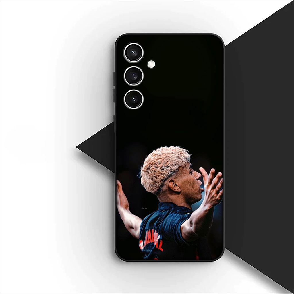 Handyhülle für Samsung Galaxy A35 A36 A55 A26 A05 A06 A14 A50 A51 A53 A54 A12 A13 A23 Hülle King Football Nr. 19 Fußball Nr. 19