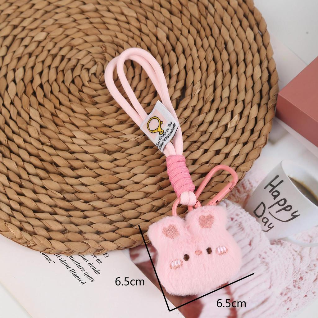 Kreskówkowy Pluszowy Kotek Niedźwiadek Brelok Zawieszka Lalka Ornament