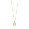 Beads Women's Neck Chain Kpop Pearl Pendant Necklace Gold Color Goth Chocker Jewelry Pendant Necklaces Collar for Girl