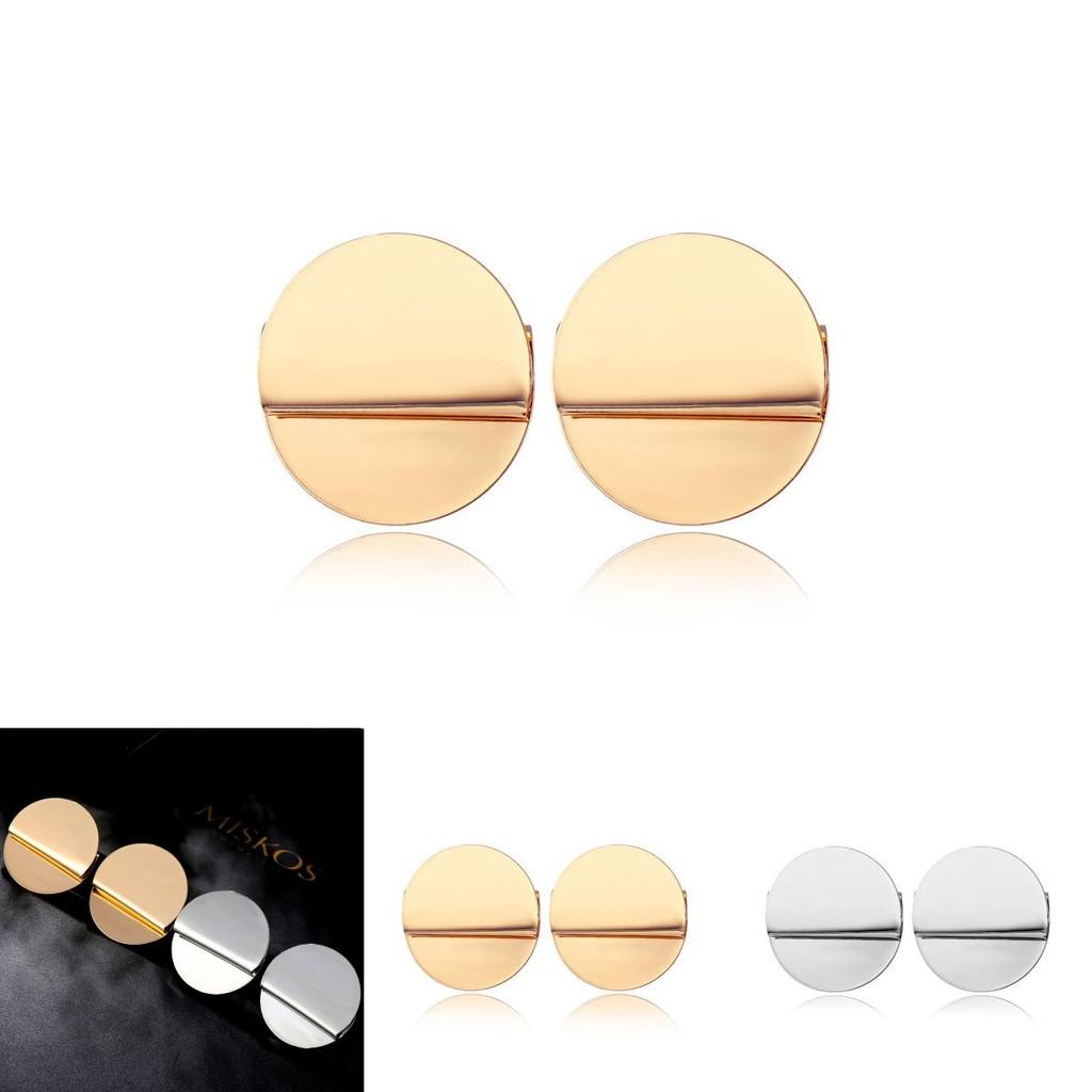 Boucles d'oreilles créoles géométriques tendance en alliage pour femmes Bijoux Chic Style Rue