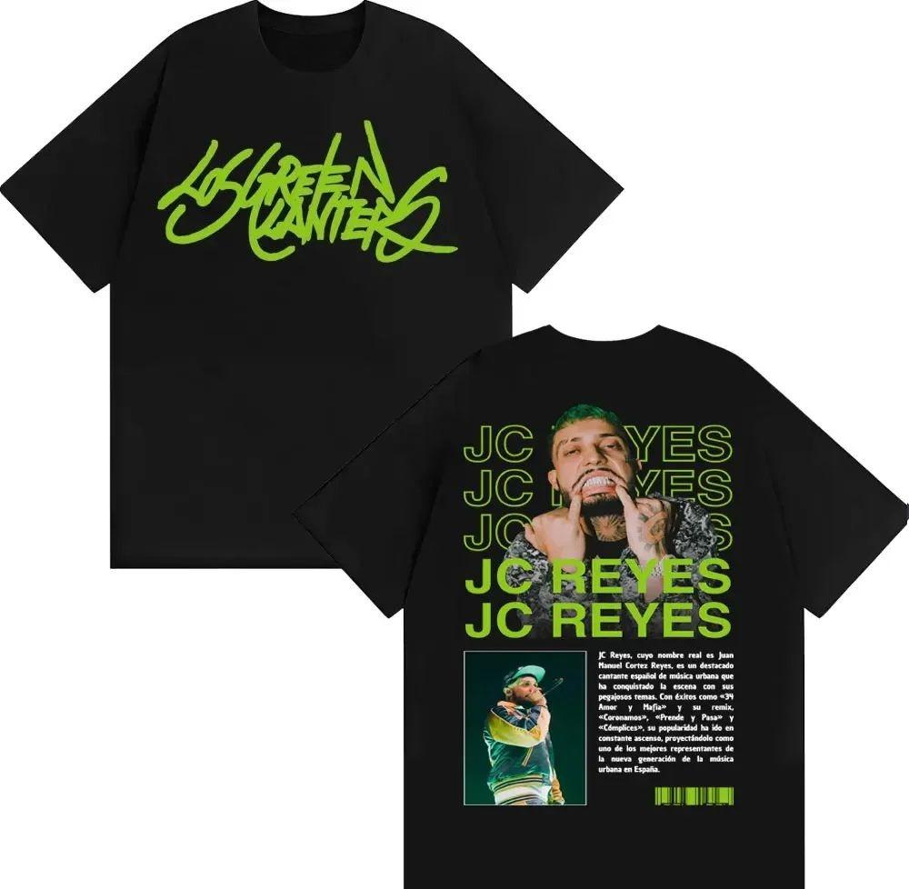 Rapper Jc Reyes Album Tour 2025 Graphic T Shirts Men Women Fashion Hip Hop Retro T Shirt Fashion Casual Oversized T-shirt