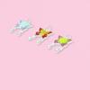 S999 Sterling Silver Gradient Butterfly Pendant Charm for DIY Bracelet & Necklace Jewelry Rope Accessories.