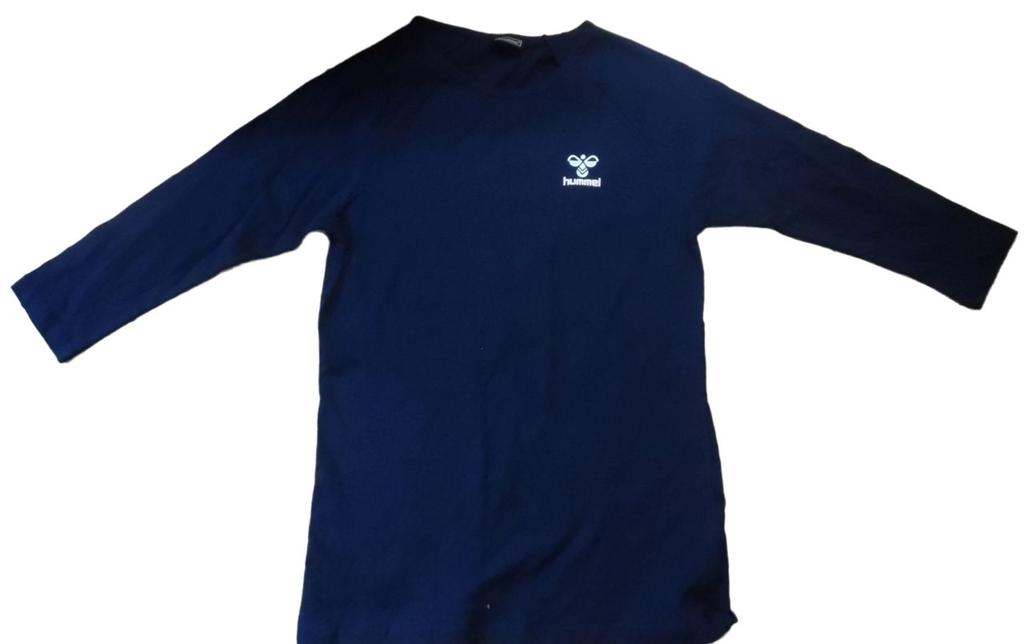 Y1232 HUMMEL LOGO T-SHIRT 3/4 WOMEN'S M