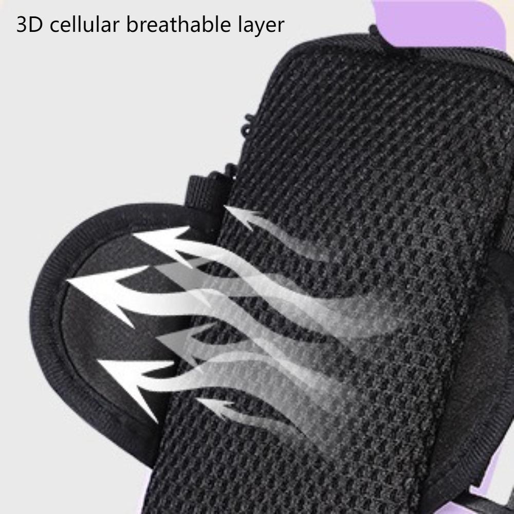 Verstellbarer Riemen Lauf-Handy-Armband PU Radfahren Handyhülle Ärmeltasche Sportarmtasche Fitness