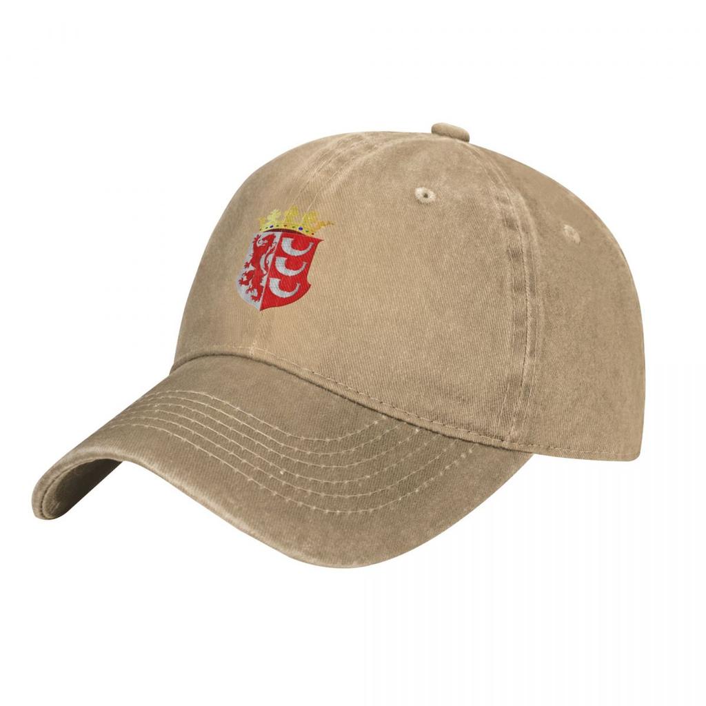 Coat of Arms of Eindhoven, Netherlands Cowboy Hat Military Cap Unisex Hood Luxury Unisex Hat For Unisex Women's