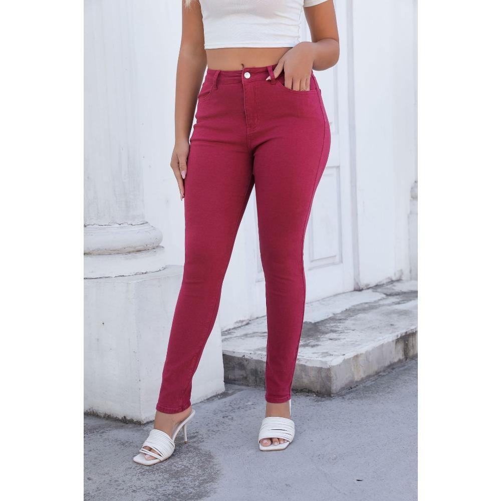 High Pop Skinny Jeans Pencil Jeans