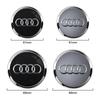 For Audi  A5 4pcs 60mm 61mm 68mm 69mm Audi Hub Caps Car Wheel Center Caps for Audi A3 A6 Q3 B5 B6 B7 A8 A5 A4 C6 C5 C7 A7 B8 B9 Q7 8P 8V 8L