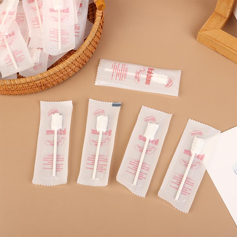 30 Adet/Kutu Bebek Dil Temizleyici Tek Kullanımlık Gazlı Bez Diş Fırçası Kağıt Çubuk Ağız Temizleyici Fırça Yenidoğan Ağız Bakımı Çubuk Diş Bakımı