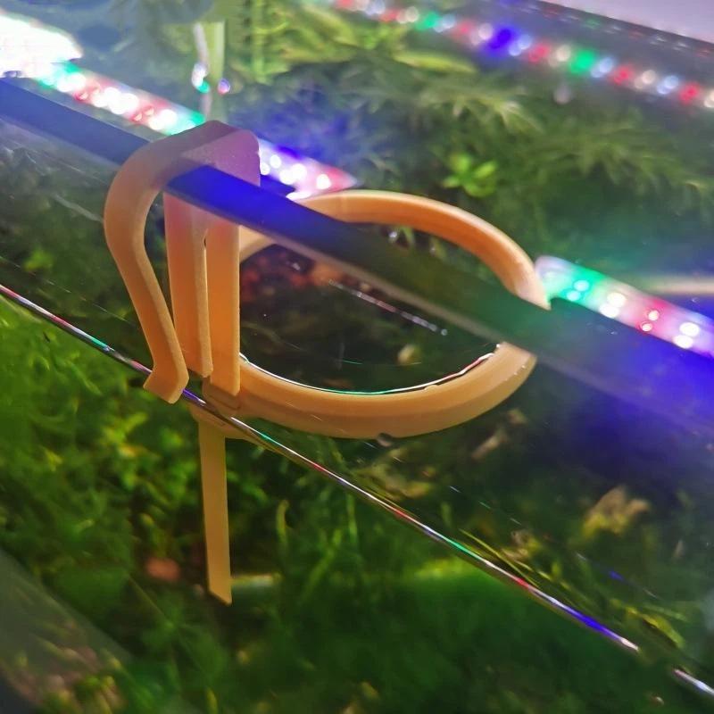 1 Set 3D-gedruckter schwimmender Aquarium-Kreisfutterring Wasserstandsadaptiv Anti-Streu Futter Fischbehälter Zubehör