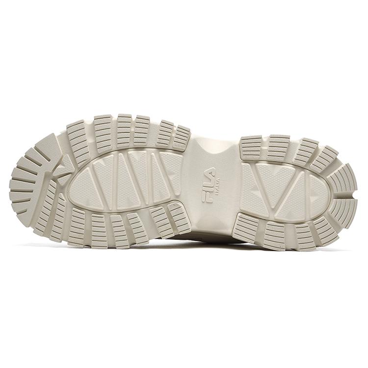 New FILA HIKE Low Top Chunky Sneakers Women's Micro White F12W134158FSW