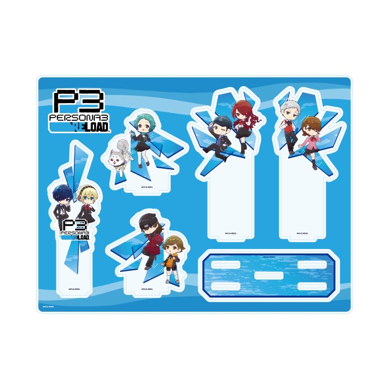 Persona 3 Reload 01 Group Design [POP Art Illustration] Acrylic Diorama