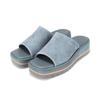 Suede Wedge Mule Slide 6cm Bbj391bl