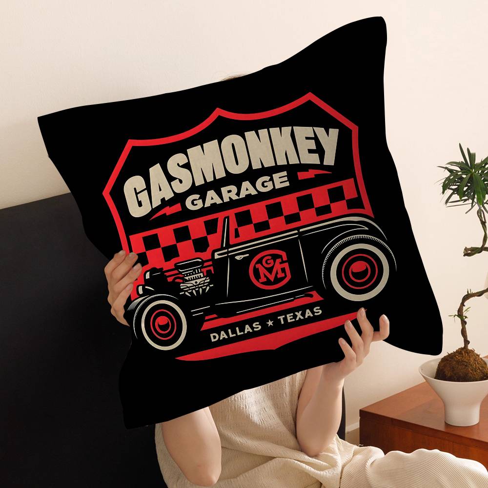 GGas MMonkey GGarage Logo Pillow Anime Pillow Sofa Bed Head Pillow Cover Cushion Cover x cm Fashion