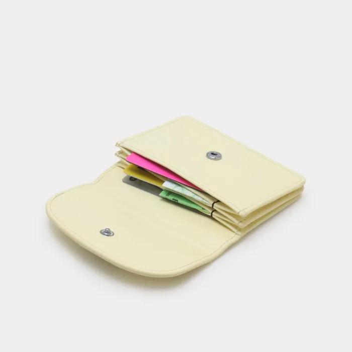 Auris Card Wallet - Yellow