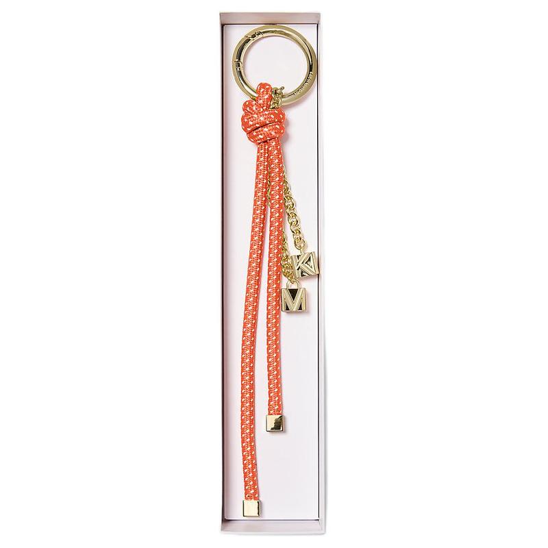 MICHAEL KORS Gold speckled rope bag charm polyester (polyester fiber) bag peripherals women's mimosa mimosa
